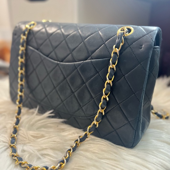💯 Authentic Chanel Classic vintage Double Flap Bag - Picture 4 of 9